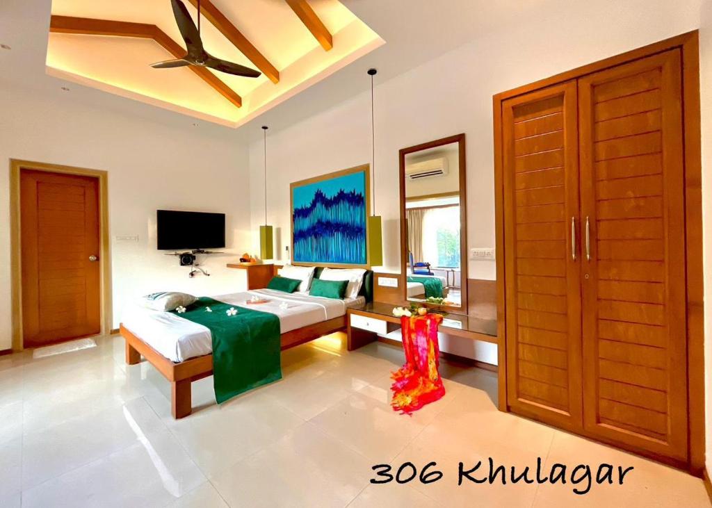 Boutique hotel room